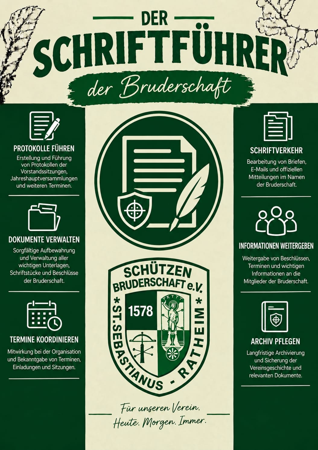 Bruderschaft Schriftf�hrer