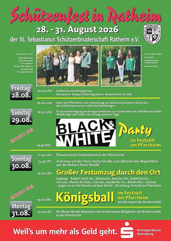 Kirmes Ratheim 2026